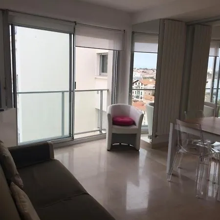 Apartamento Fregate A74 : Studio Tout Confort Apercu Mer Biarritz
